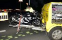 Schwerer Motorrad Unfall Feldkassel Robert Boschstr Edsel Fordstr P113